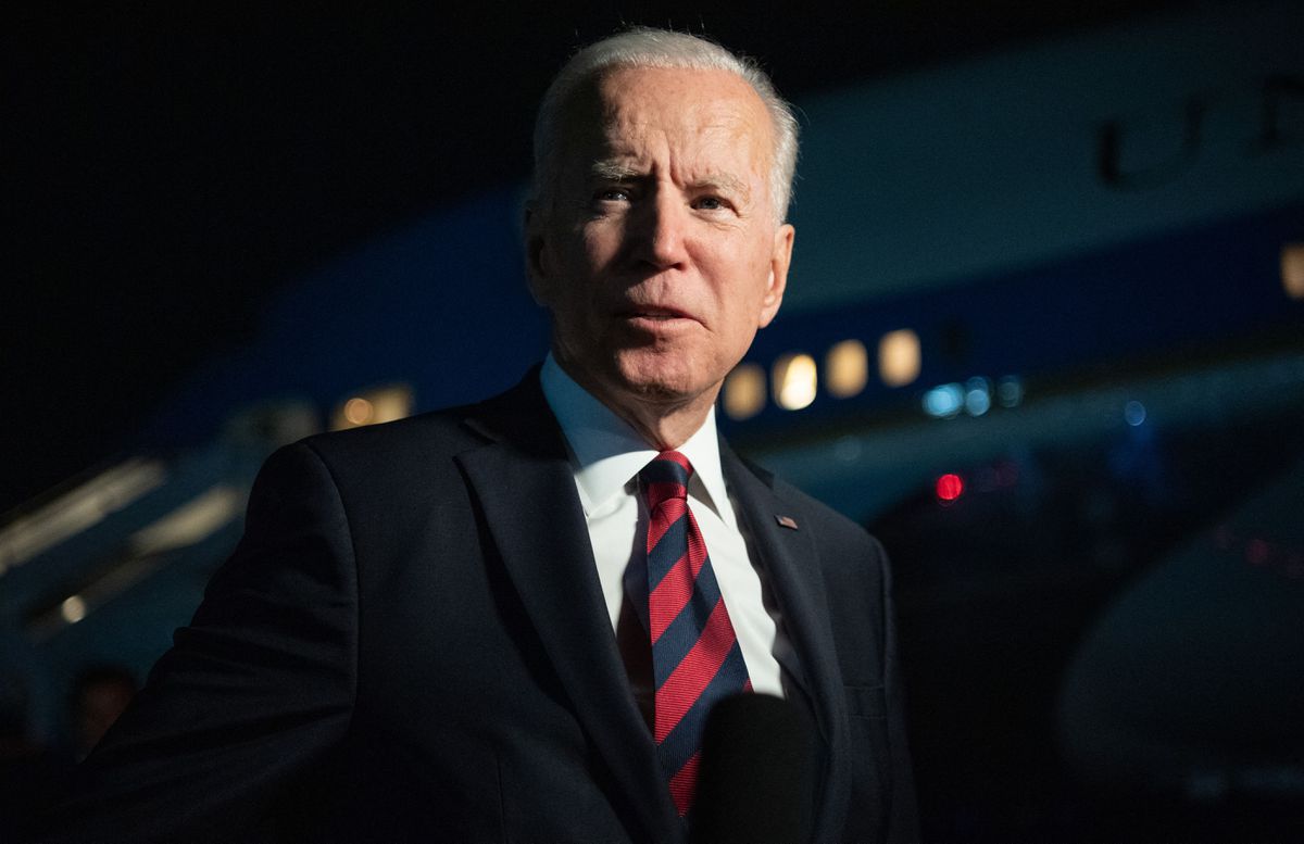 Biden says getting COVID-19 vaccine ‘gigantically
important’ 1