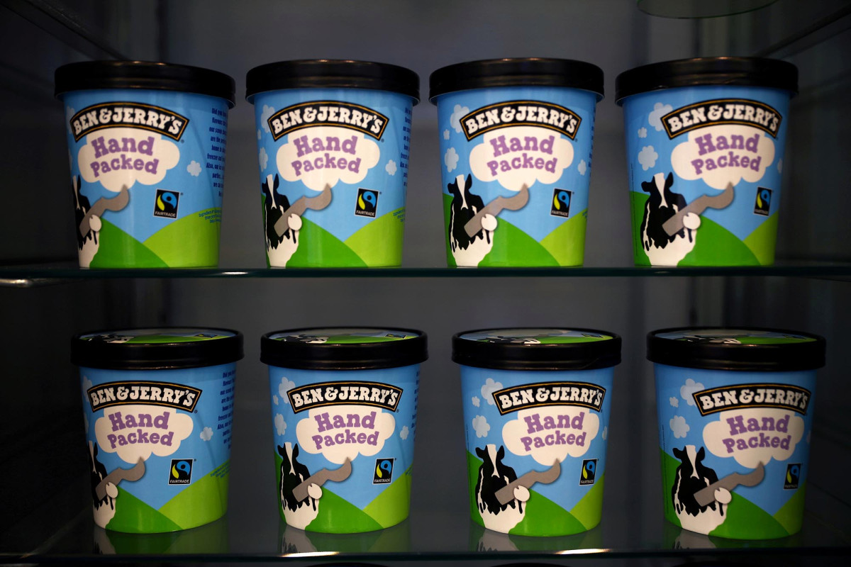 Ben & Jerry’s stops selling ice cream in West Bank
amid protests 1