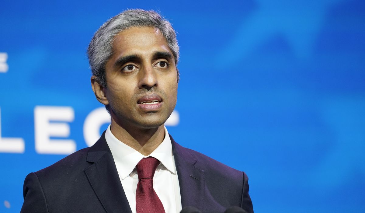 Surgeon General Vivek Murthy's first advisory sounds the
alarm over COVID-19 myths, bad vaccine info 1
