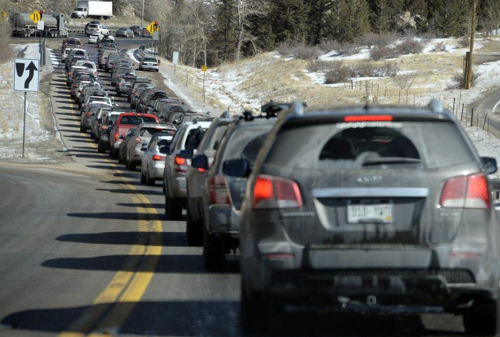 I-70 near Colorado Boulevard reopens after five-car
crash 1