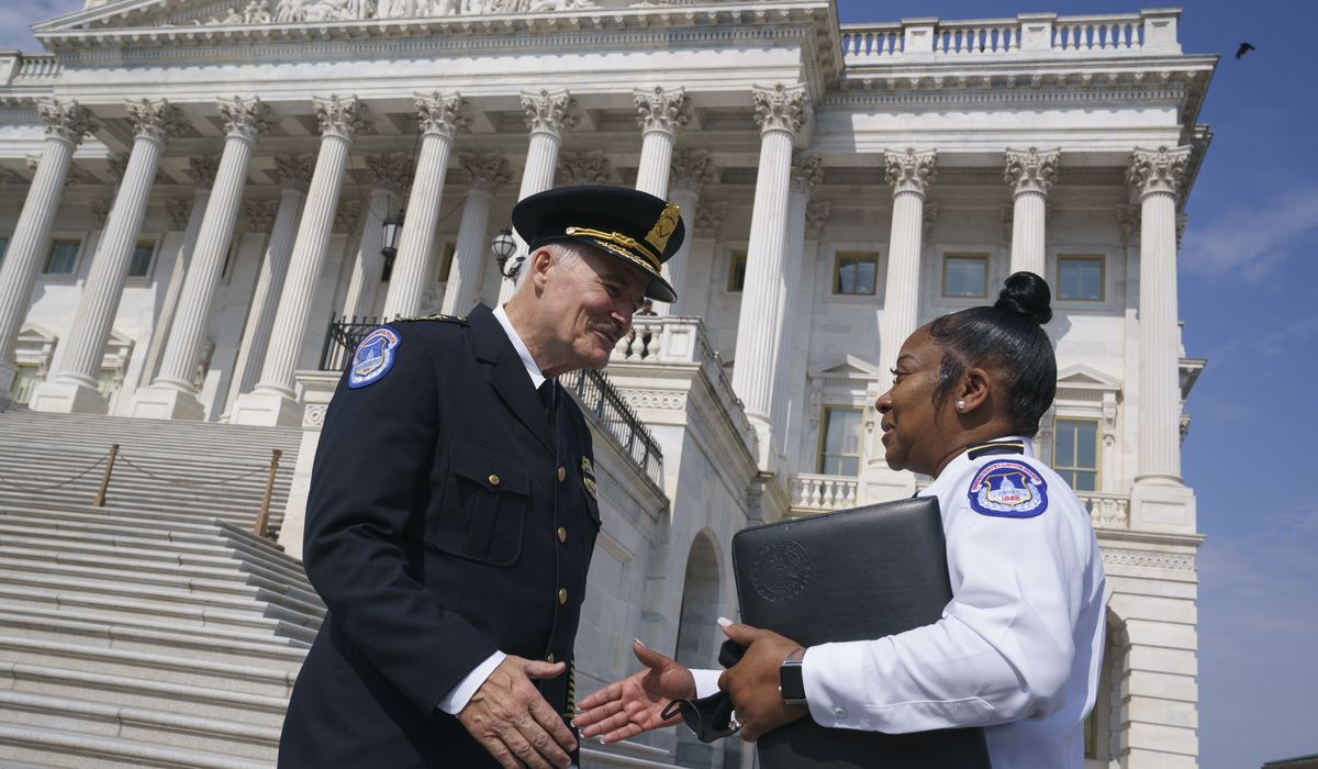 J. Thomas Manger takes over as Capitol Police chief in wake
of Jan. 6 riot: 'Humbled and honored' 1