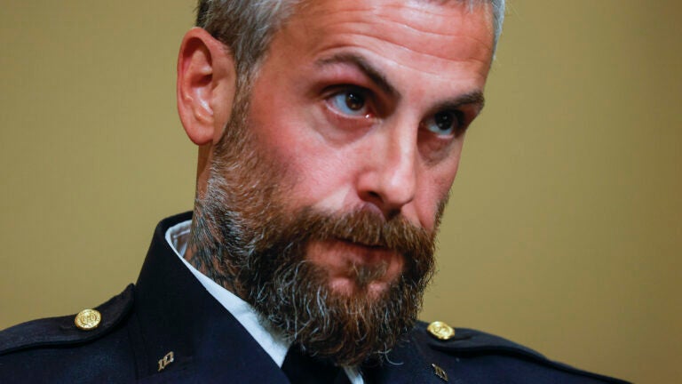 D.C. officer who had a heart attack during Capitol riot
received vulgar, threatening voice mail for testifying 1