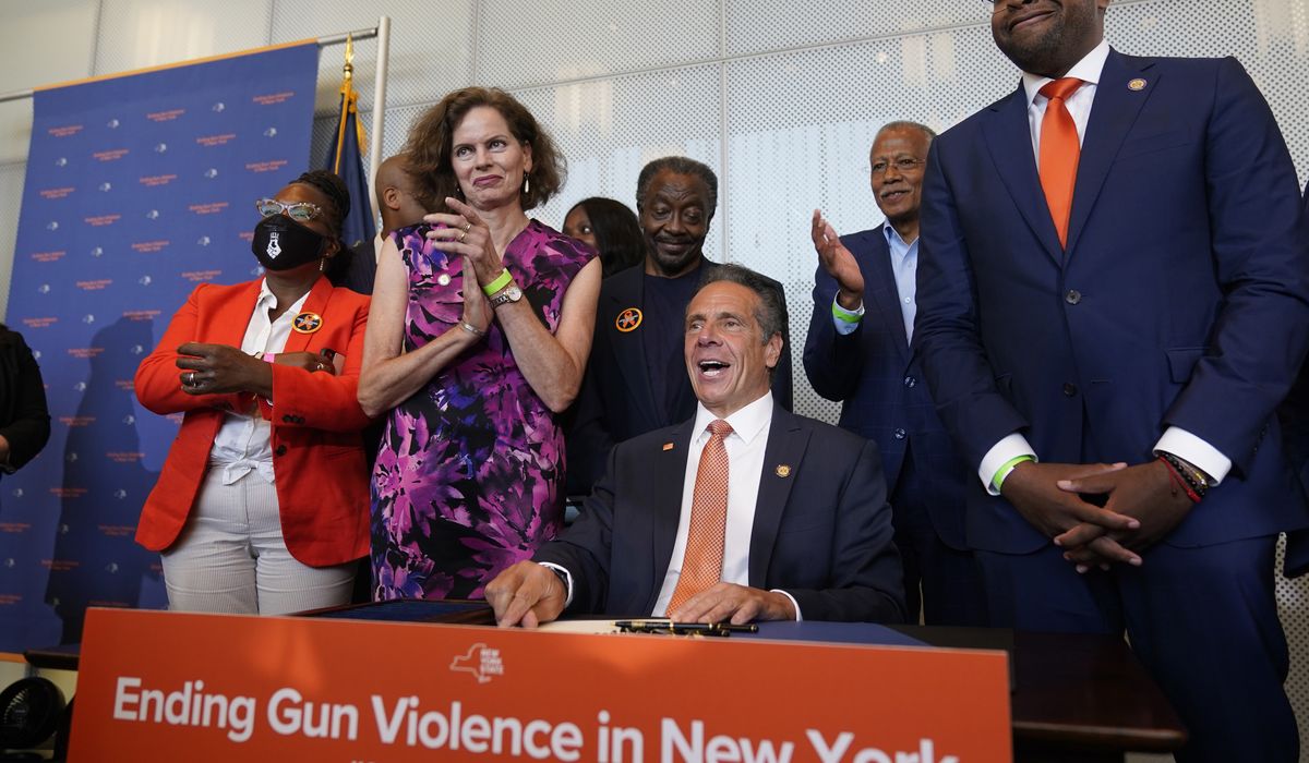 Andrew Cuomo declares gun violence a New York epidemic on
par with coronavirus 1