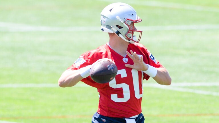 Patriots sign Mac Jones, reportedly for 4 years, $15.6
million 1
