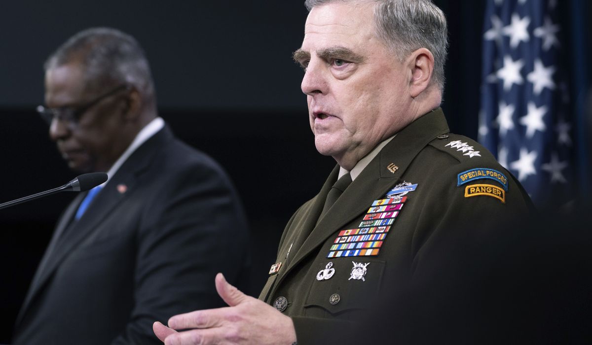 'It's too complicated': Joint Chiefs chairman ducks
questions on 'white rage' and Capitol riot 1