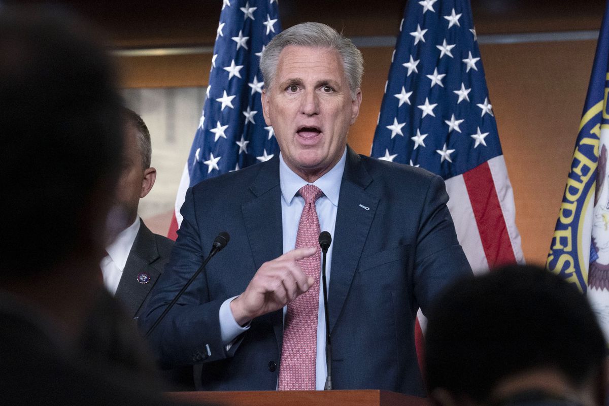 Rep. McCarthy boycotts Capitol riot committee and vows GOP
‘probe’ after Pelosi rejects picks 1 Rep. McCarthy boycotts Capitol riot committee and vows GOP
‘probe’ after Pelosi rejects picks 1