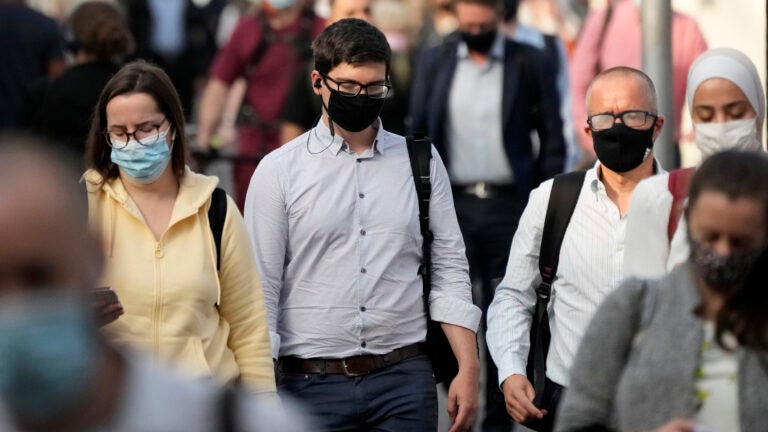Charlie Baker says no to a mask mandate. Is it the right
call? 1