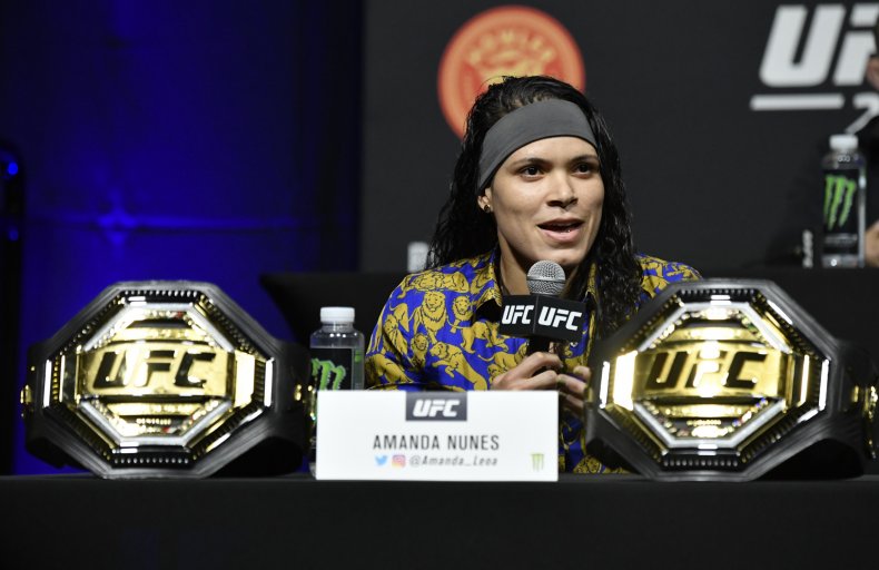 Championship UFC Fight Canceled After Amanda Nunes Tests
Positive for Coronavirus 1