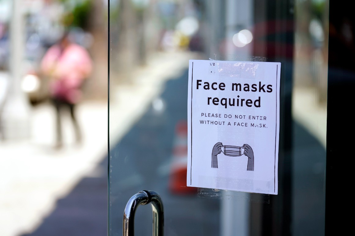 CDC set to recommend vaccinated Americans wear masks indoors
again 1