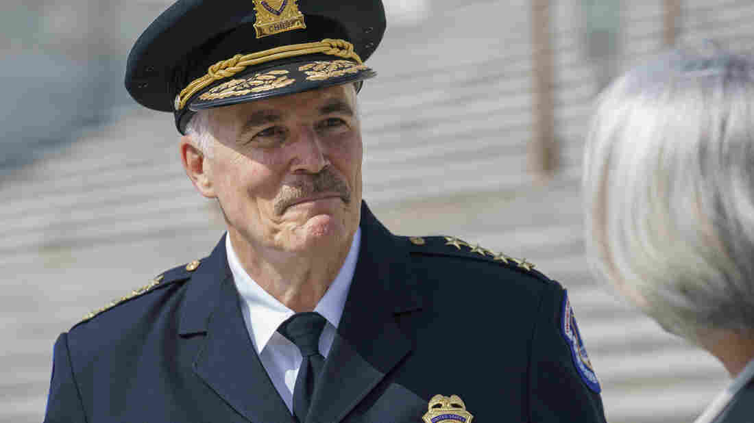 New Capitol Police Chief Defends The Agency In The Wake Of
The Jan. 6 Riot 1