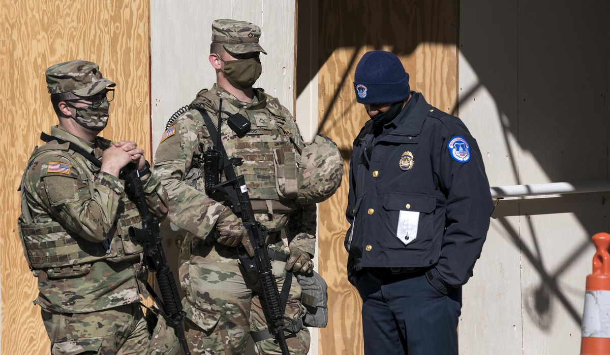 Congress approves emergency spending to repay National
Guard, Capitol Police for Jan. 6 riot expense 1