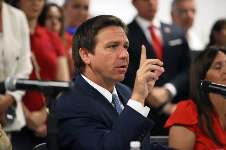 Ron DeSantis Says 'It's Not Healthy' for Students to Wear
Masks Amid New CDC Guidance 1