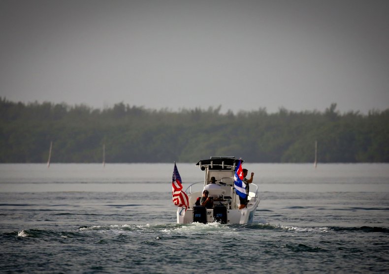 Florida Boaters Head to Cuba for Solidarity Protest Off
Island's Coast 1