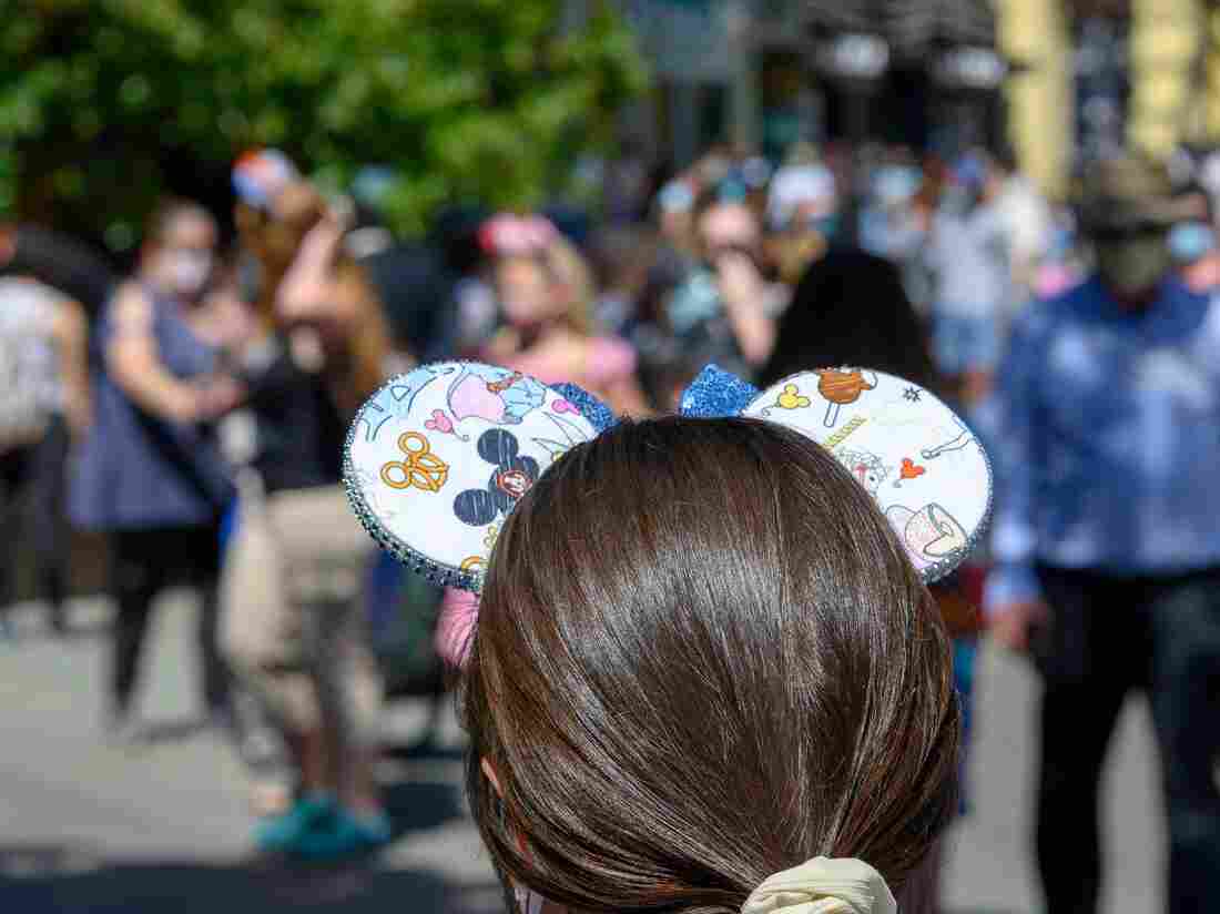 Disney Will Begin Requiring Masks Again Indoors At Its Theme
Parks In The U.S. 1
