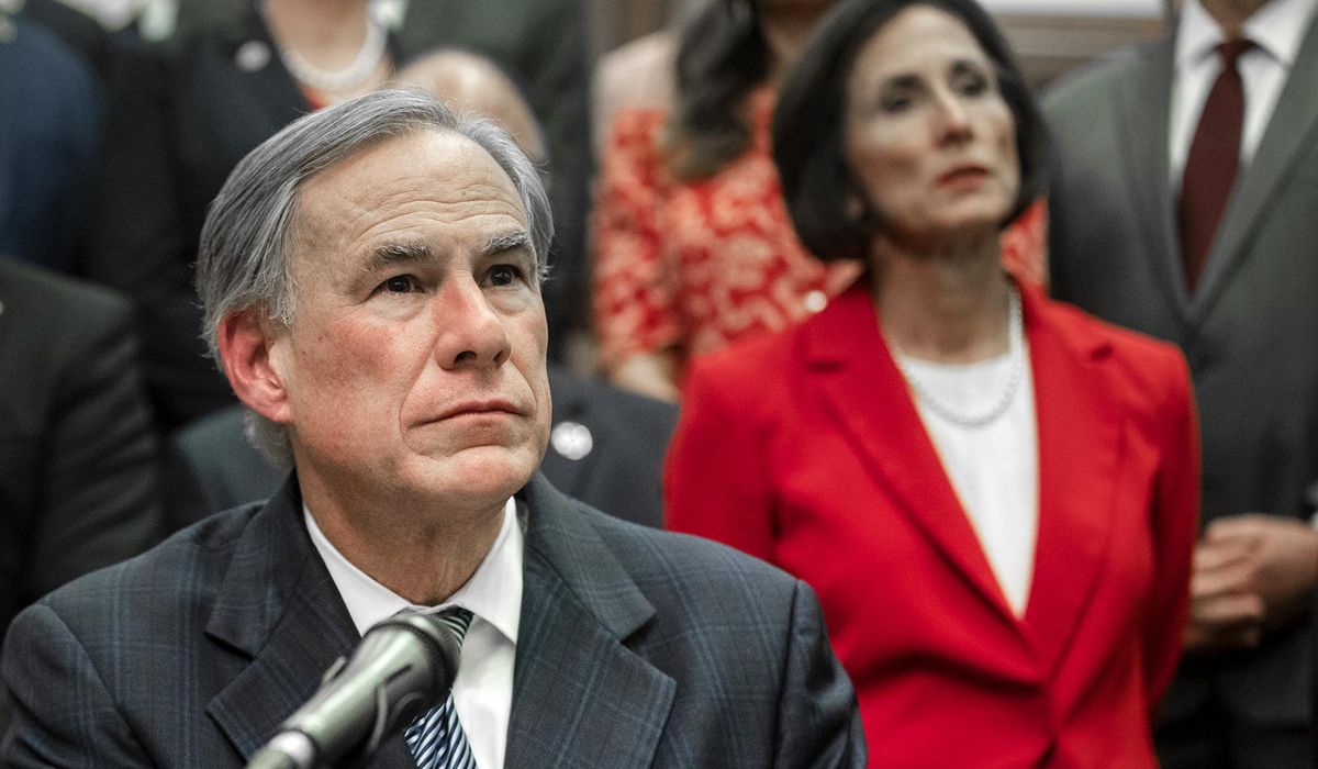 Texas Gov. Greg Abbott issues order to block COVID-19
positive migrants from leaving the border 1