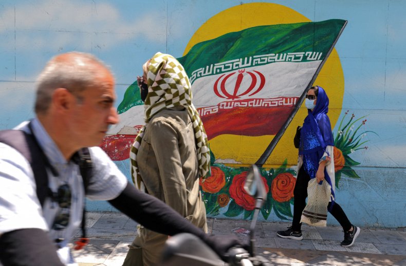 Iran Protest Videos Show Violent Clashes With Police, Loud
Bangs Amid Chaos 1