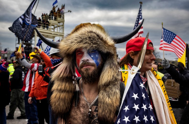 QAnon Shaman Jacob Chansley Loses Bid for Freedom Ahead of
Capitol Riot Trial 1