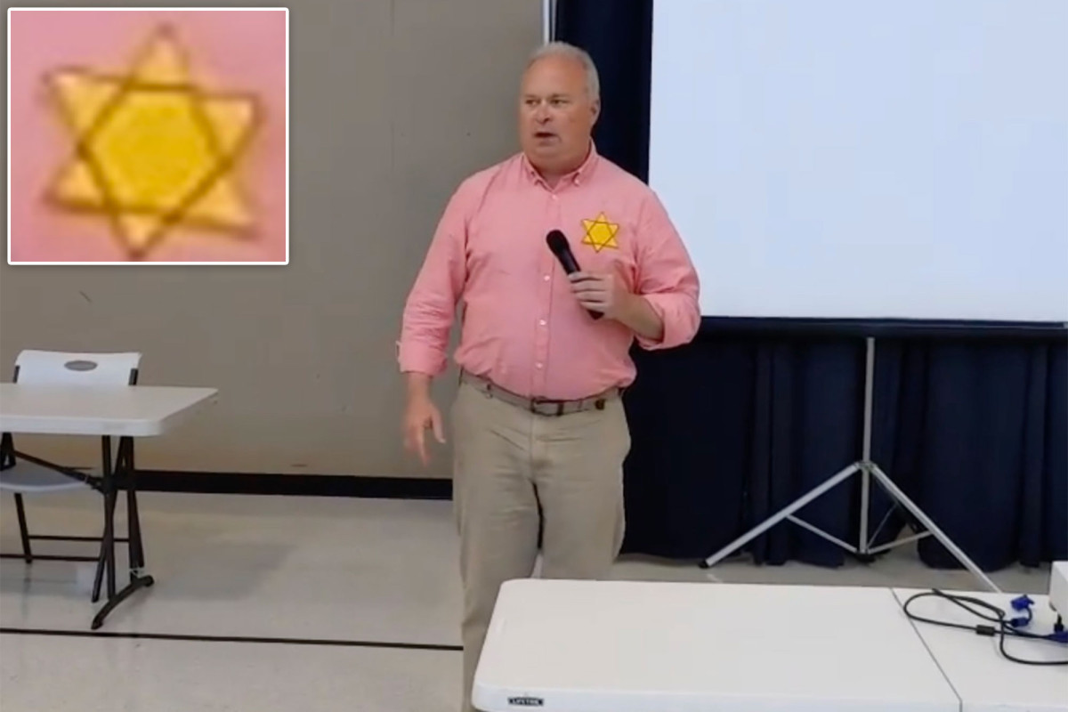 Washington lawmaker apologizes for wearing ‘Star of David’
to protest COVID restrictions 1