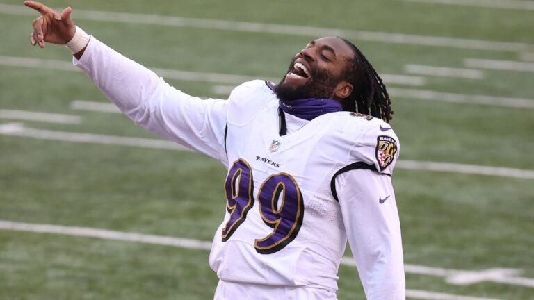 Patriots linebacker Matthew Judon is expecting big things
from Cam Newton 1