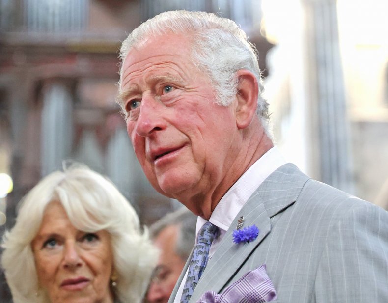 Prince Charles Ditches Face Mask on England 'Freedom Day'
Cathedral Visit 1
