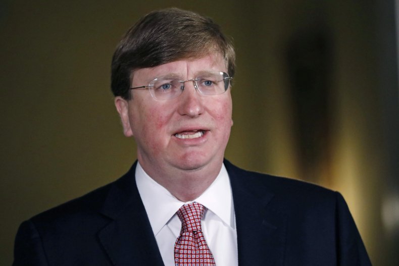 Mississippi Governor Tate Reeves Says CDC's Mask Guidelines
Are 'Foolish' 1