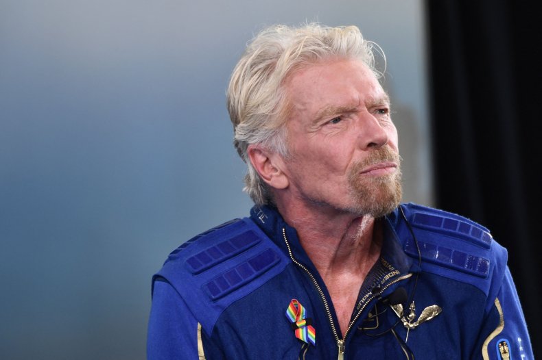 Richard Branson Thinks He Can 'Open Up' Space With Bezos
After 'Extreme' Flight Experience 1 Richard Branson Thinks He Can 'Open Up' Space With Bezos
After 'Extreme' Flight Experience 1