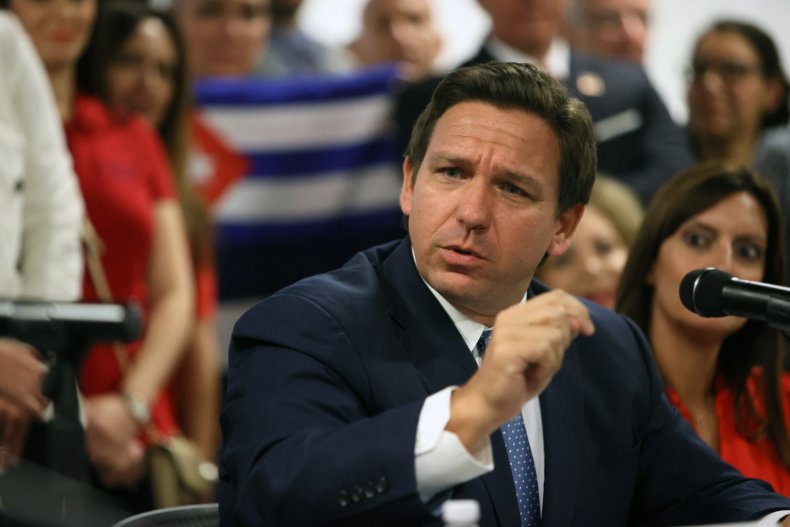Ron DeSantis Says Making the Vaccinated Wear Masks Sends
Message Vaccines Don't Work 1