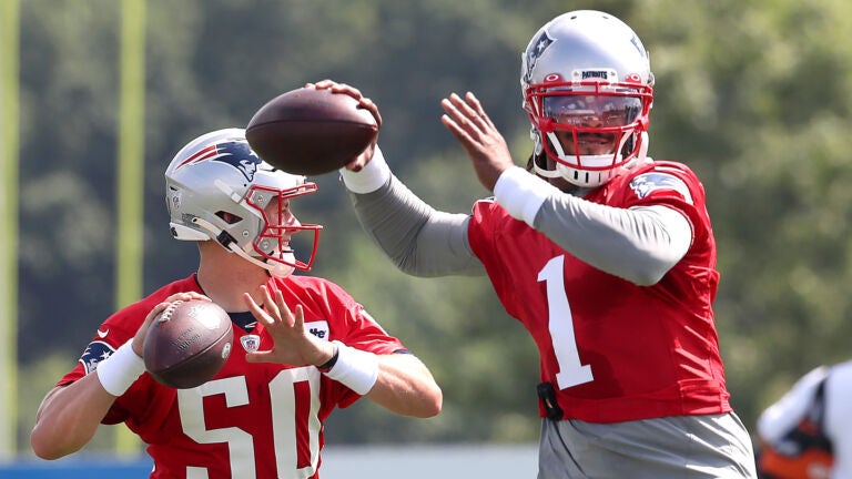 Patriots training camp Day 3 takeaways: Cam Newton, Nelson
Agholor star 1