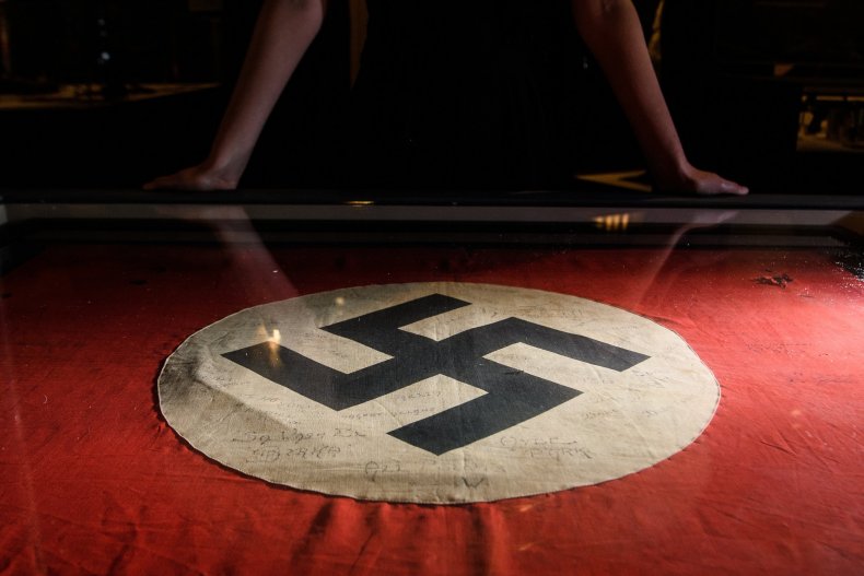 Face Mask With Swastikas Sold at Florida Shell Gas
Station 1