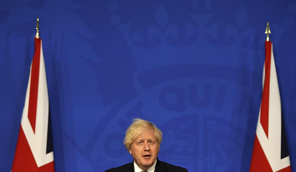 Boris Johnson: Britain to lift COVID-19 restrictions later
this month 1