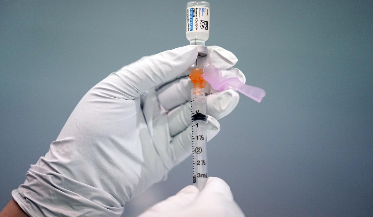 U.S. health officials expected to add new warning to Johnson
& Johnson COVID-19 vaccine 1