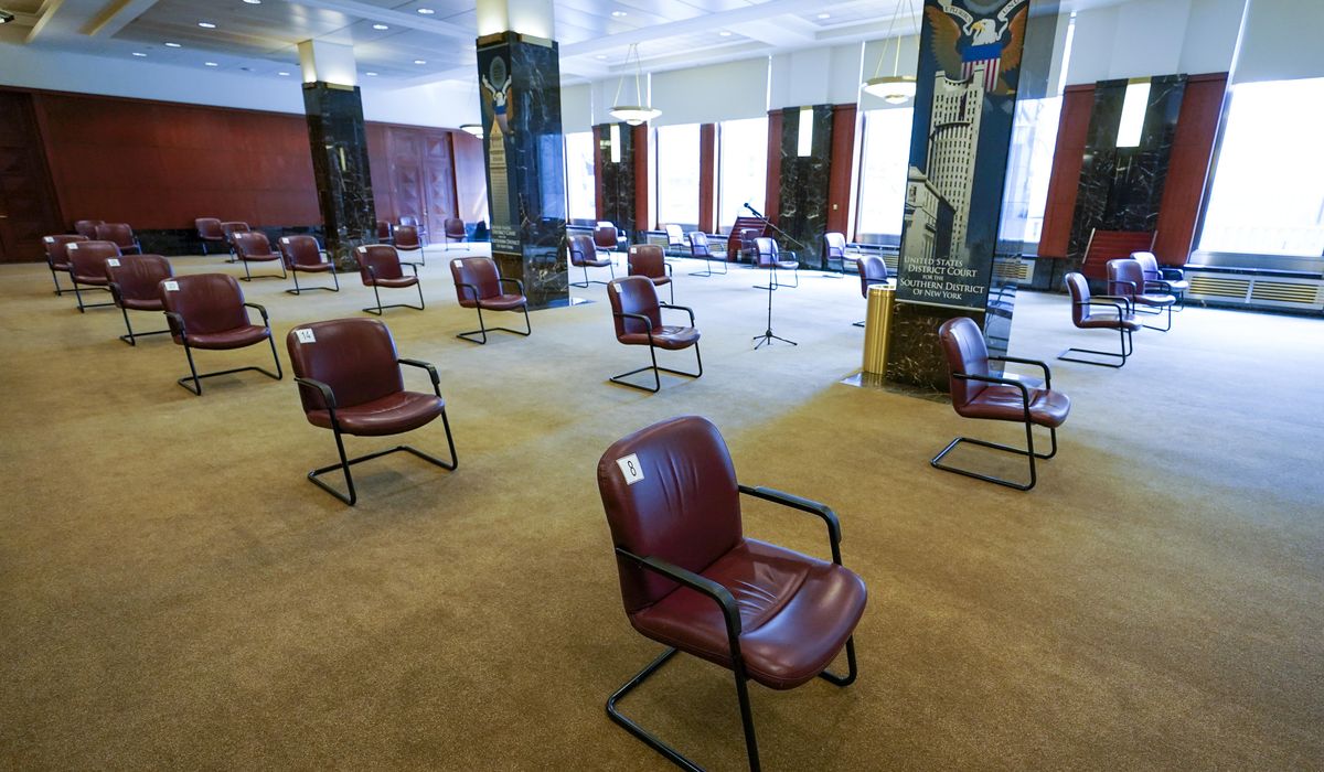 Reopening courthouses overwhelmed by case backlog 1