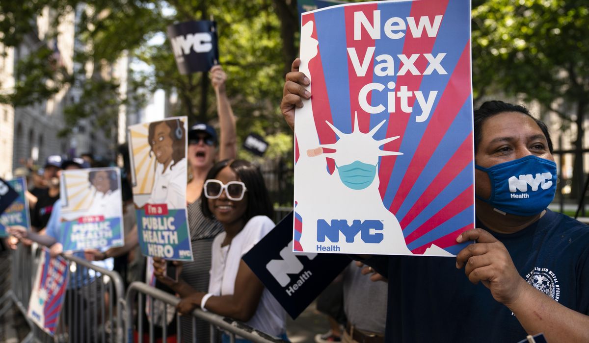 Broadway to require vaccinations, masks for audience
members 1
