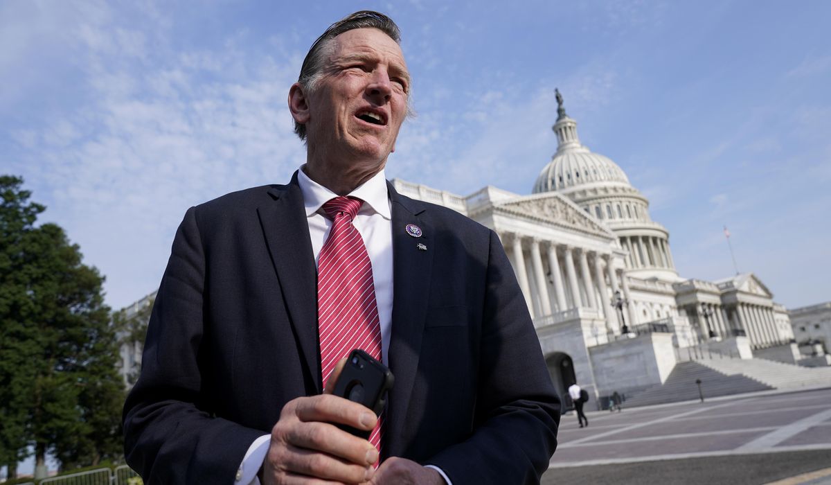 Paul Gosar slammed over 'ForAshli' bracelet honoring slain
Capitol rioter 1