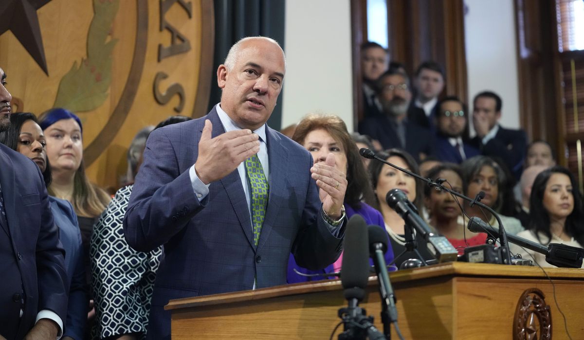 More Texas Democrats who flew to Washington infected with
COVID-19 1 More Texas Democrats who flew to Washington infected with
COVID-19 1