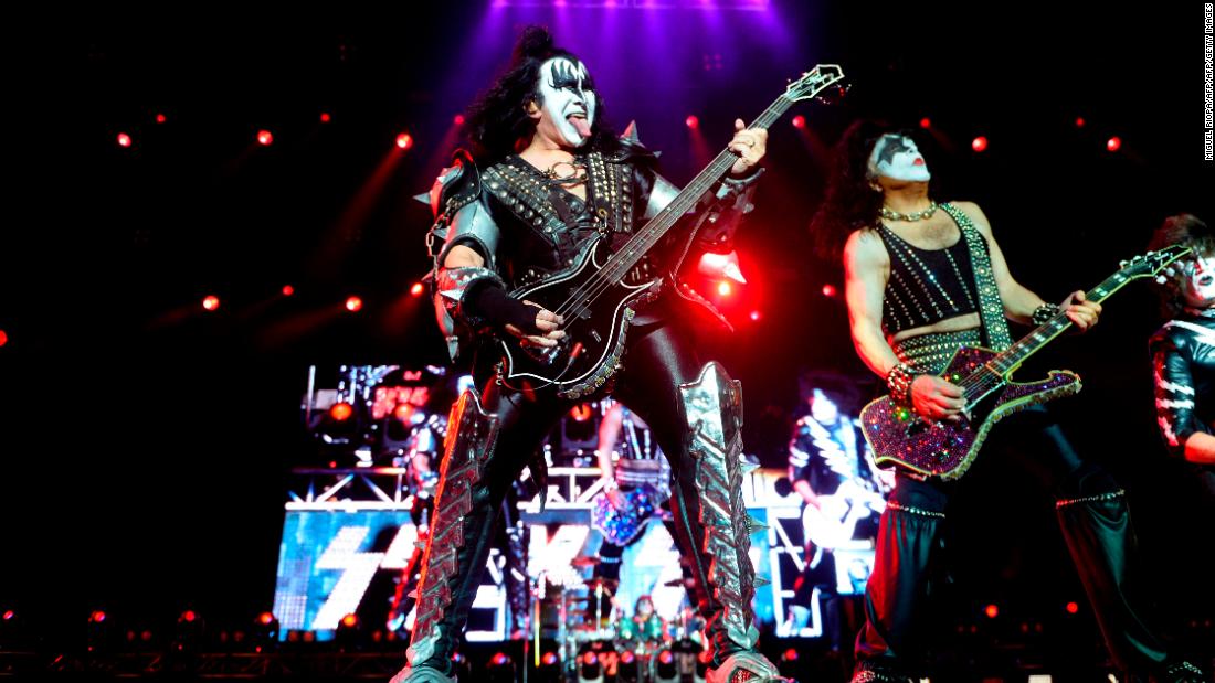 KISS postpones shows after band members test positive for
Covid-19 1