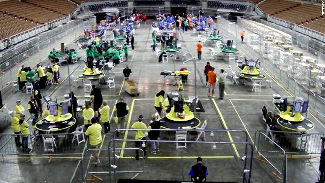 Arizona's sham election 'audit' report delayed after Cyber
Ninjas CEO and others test positive for Covid-19 1