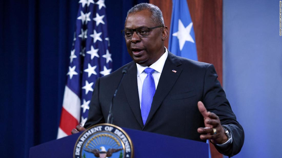 Defense Secretary Austin expected to make Covid-19 vaccine
mandatory for active duty troops 1
