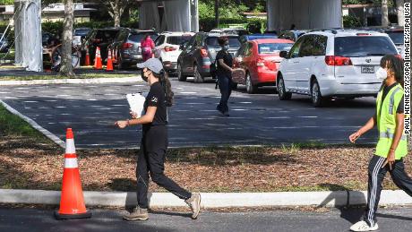 Florida Gov. Ron DeSantis' order on masks in schools faces
its first legal challenge over constitutionality 1