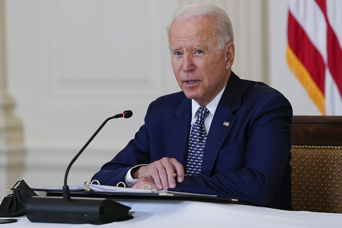 Biden: Republican governors’ actions to oppose masks in
school are ‘a little disingenuous’ 1
