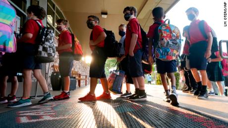 Republican governors target local school systems over mask
mandates 1