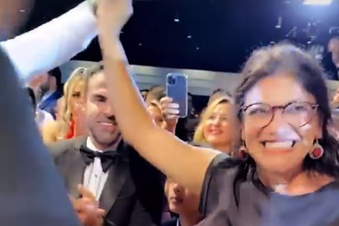 BUSTED: Rashida Tlaib Dances Maskless at Superspreader Event
in High-Risk County 1