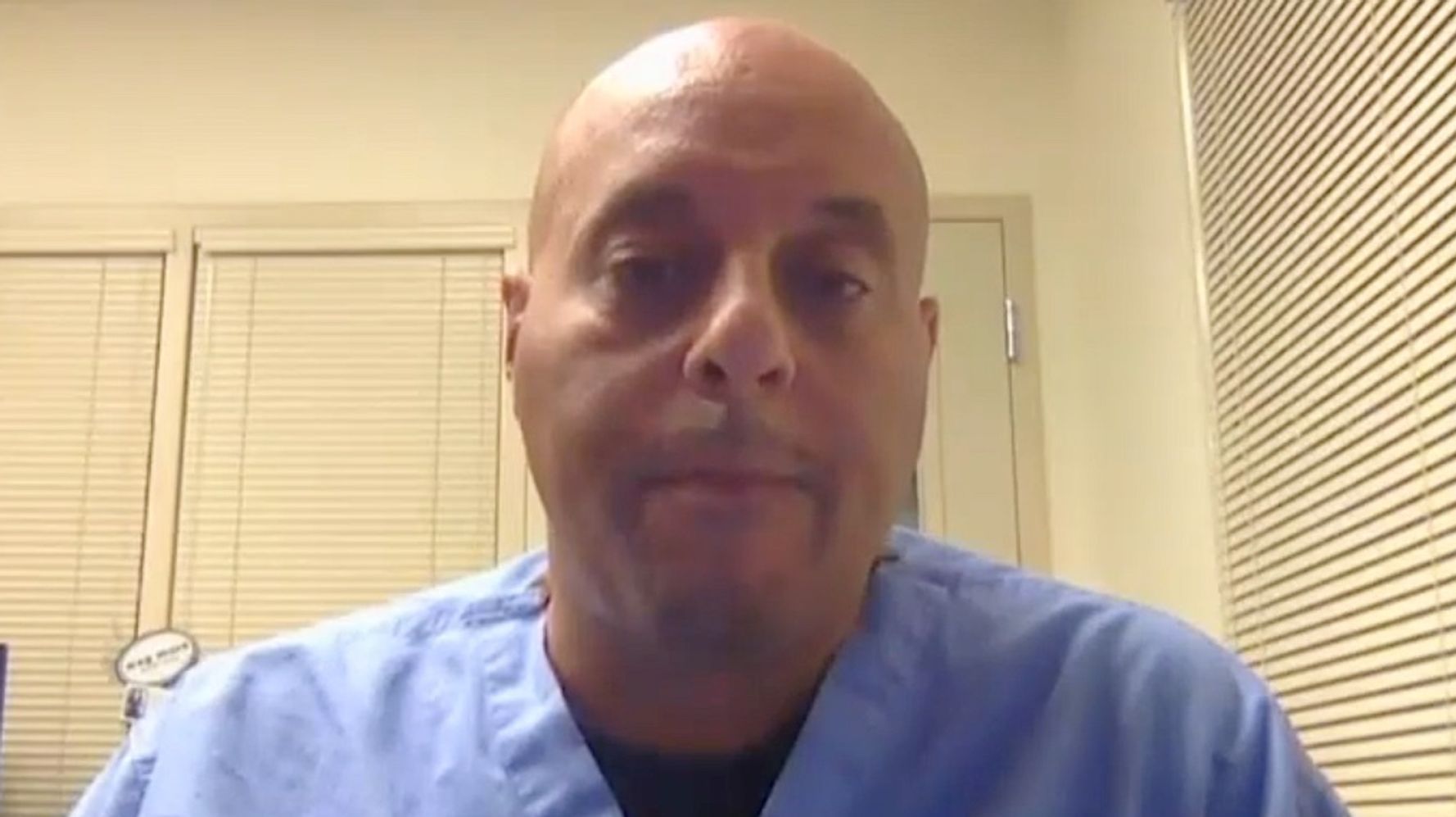 Florida ICU Doctor Breaks Down During CNN Interview About
Dying COVID-19 Patients 1