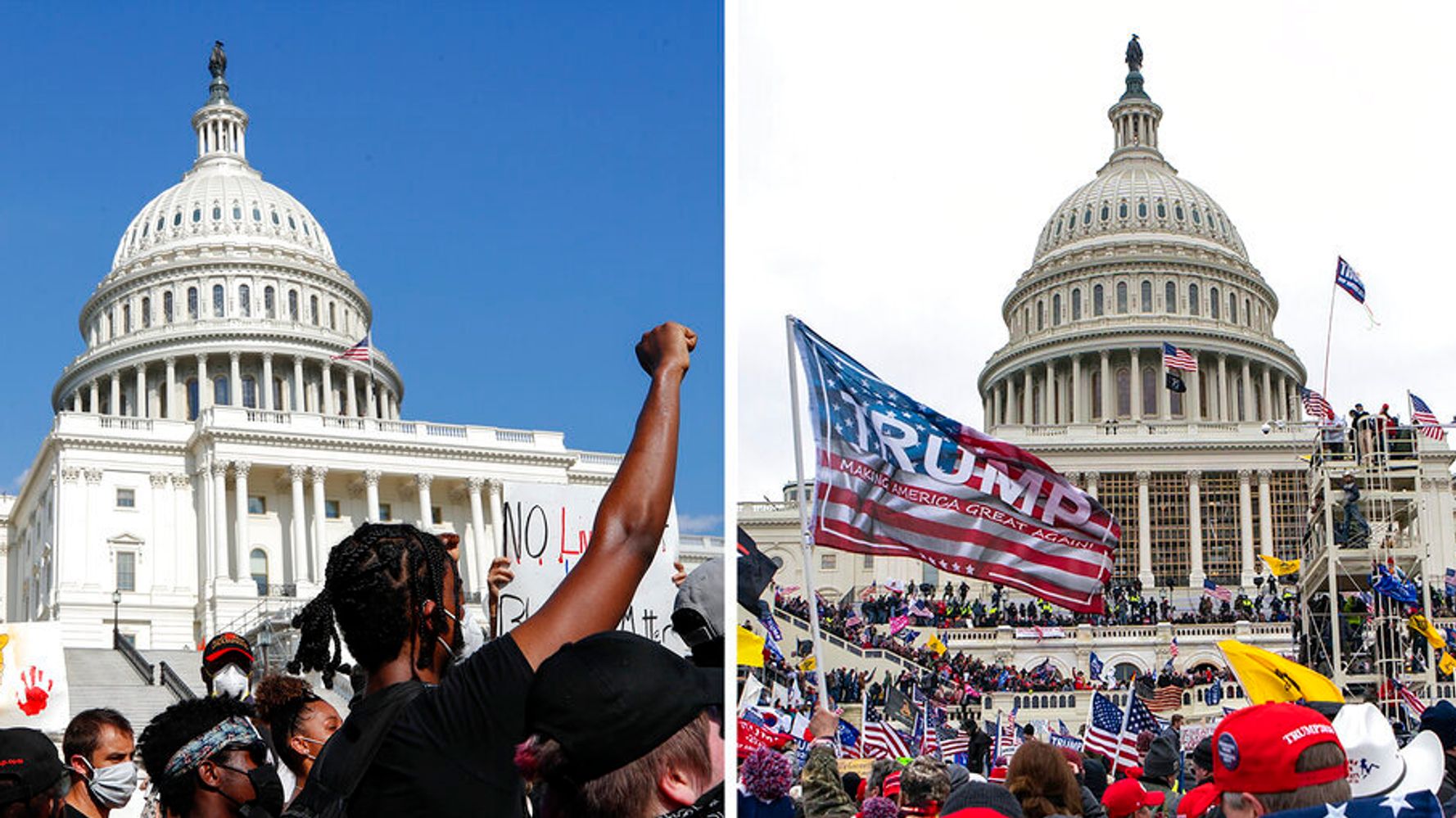 Authorities Harder On George Floyd Protesters Than Jan. 6
Rioters: Report 1