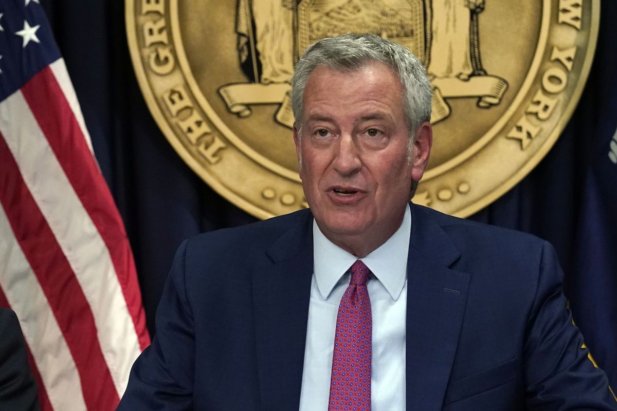 ‘Get the hell out’: De Blasio says ‘narcissist’ Cuomo isn’t
helping New Yorkers by staying in office 1 ‘Get the hell out’: De Blasio says ‘narcissist’ Cuomo isn’t
helping New Yorkers by staying in office 1