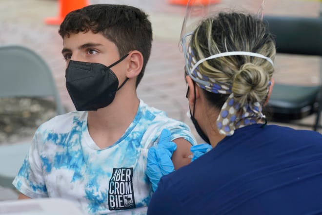 The delta variant of COVID-19 is more contagious for
children. Is it making them sicker, too? 1