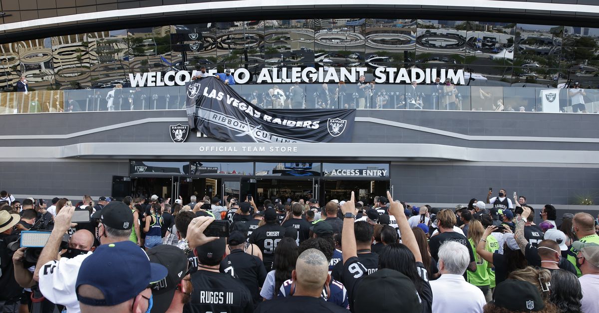 Raiders become first NFL team to require fans to show proof
of COVID-19 vaccination 1