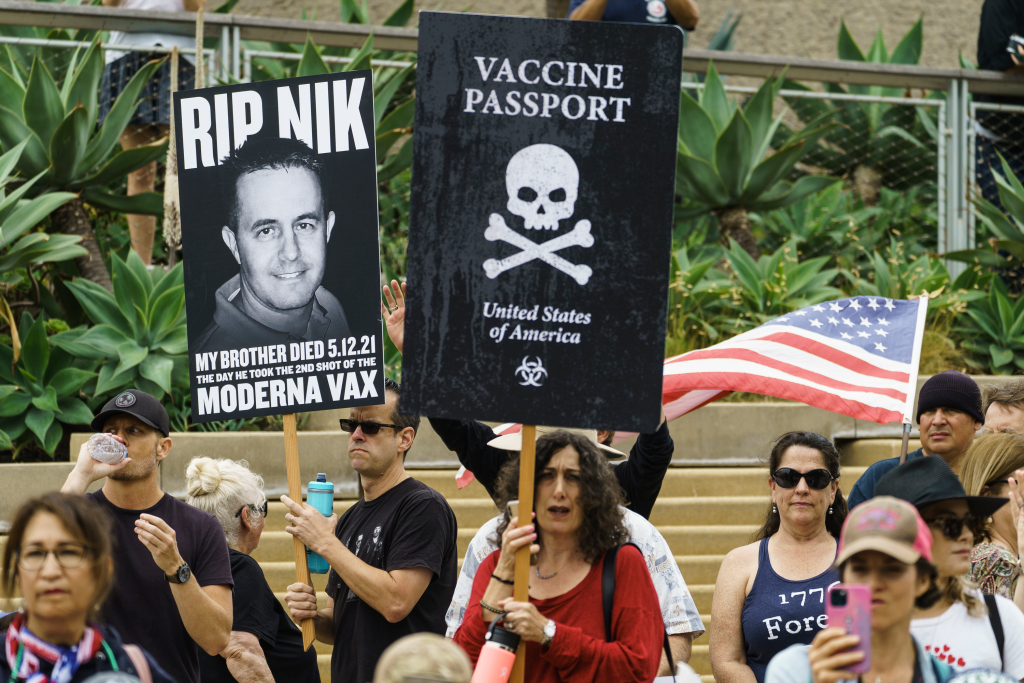 Mask, vaccine conflicts descend into violence and
harassment 1