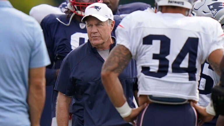 Bill Belichick remains unconcerned about weather conditions
for Patriots practices 1