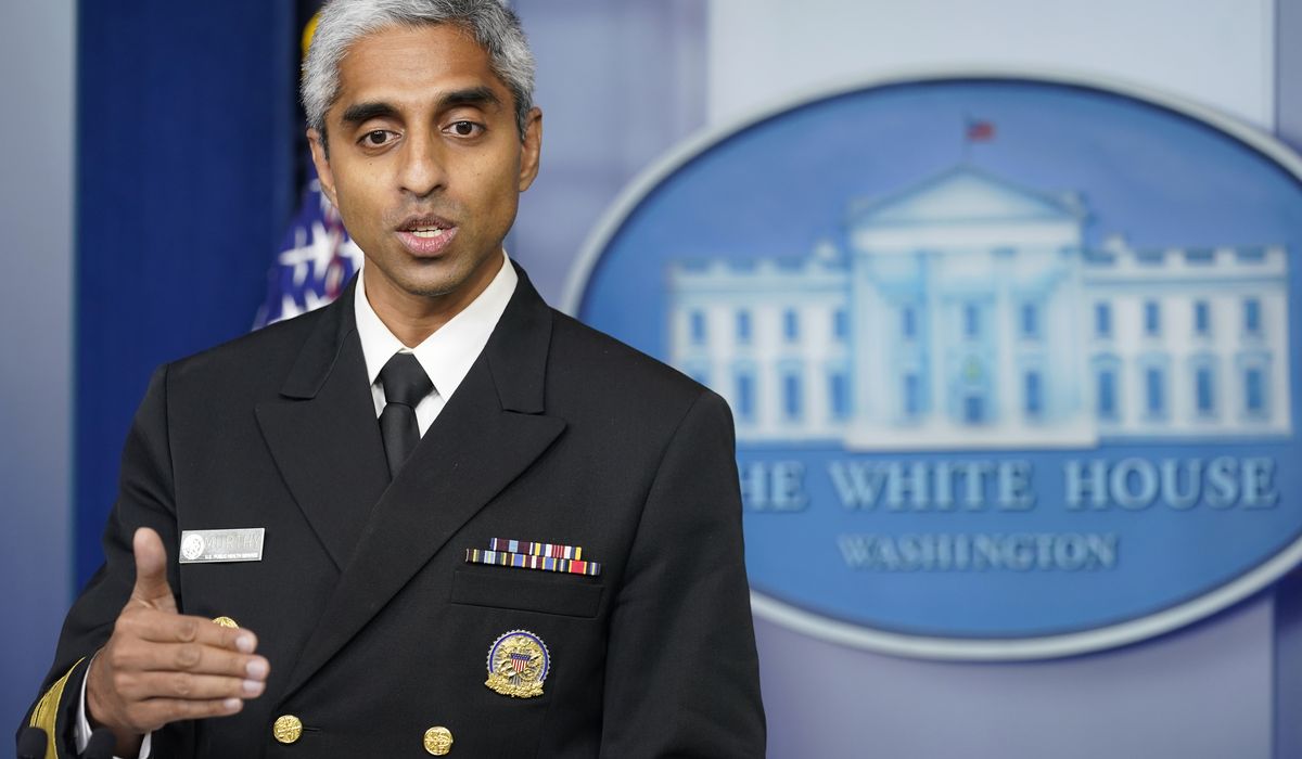 Surgeon General Murthy defends school mask mandates, vaccine
requirements 1
